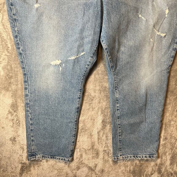 Good American Good Curve Skinny Crop Jeans Size 24 Plus Size Tummy Control New - Picture 3 of 9